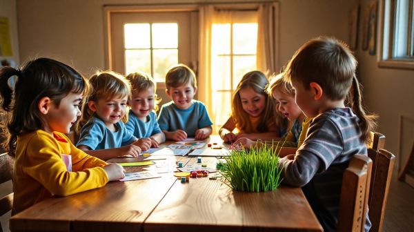 Jeux éducatifs pour une compréhension facile chez les juniors
